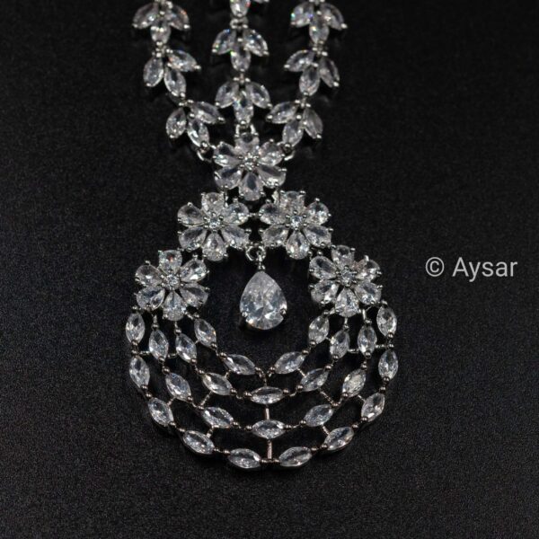 American diamond head jewellery , matha Patti - Image 4