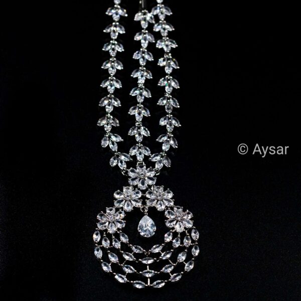 American diamond head jewellery , matha Patti - Image 2