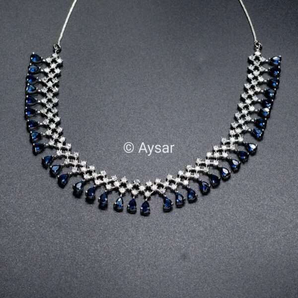 NECKLACE SET AD BLUE