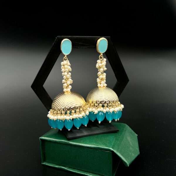 LONG JHUMKA EARRINGS - Image 3