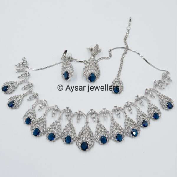 NECKLACE SET AD BLUE - Image 2